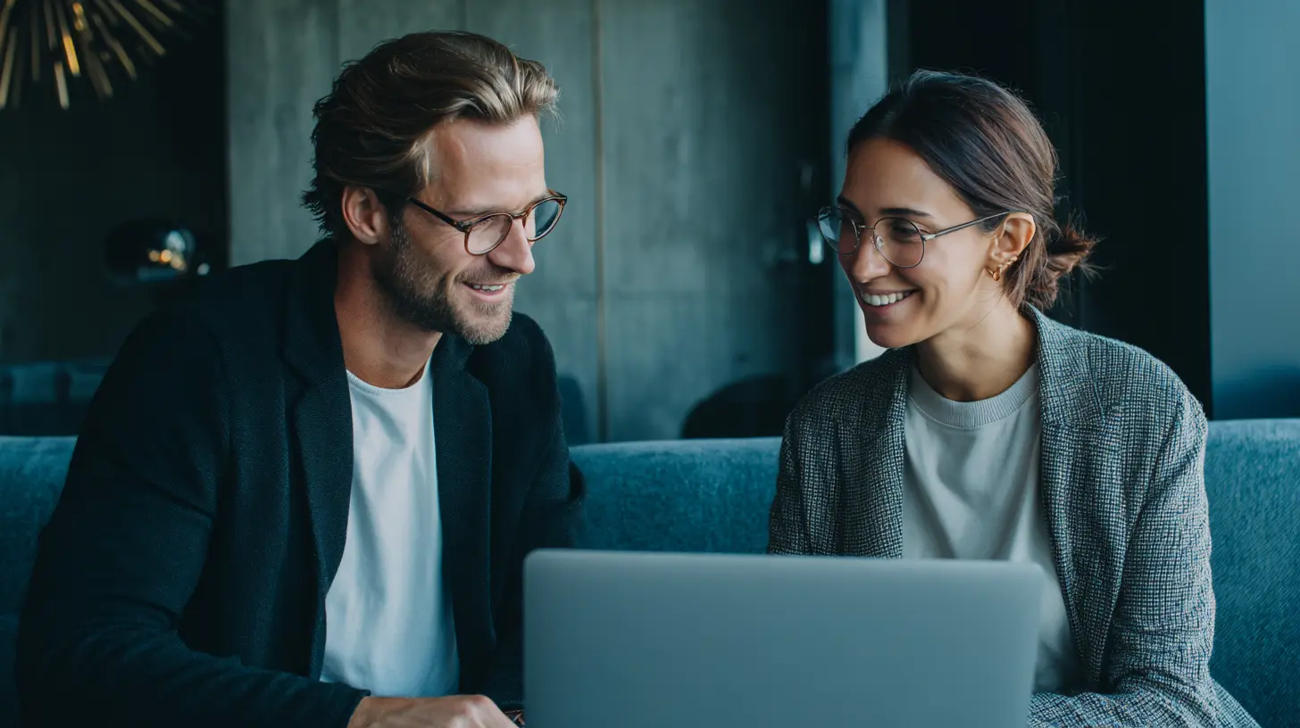 Un couple discutant de leur vie financière