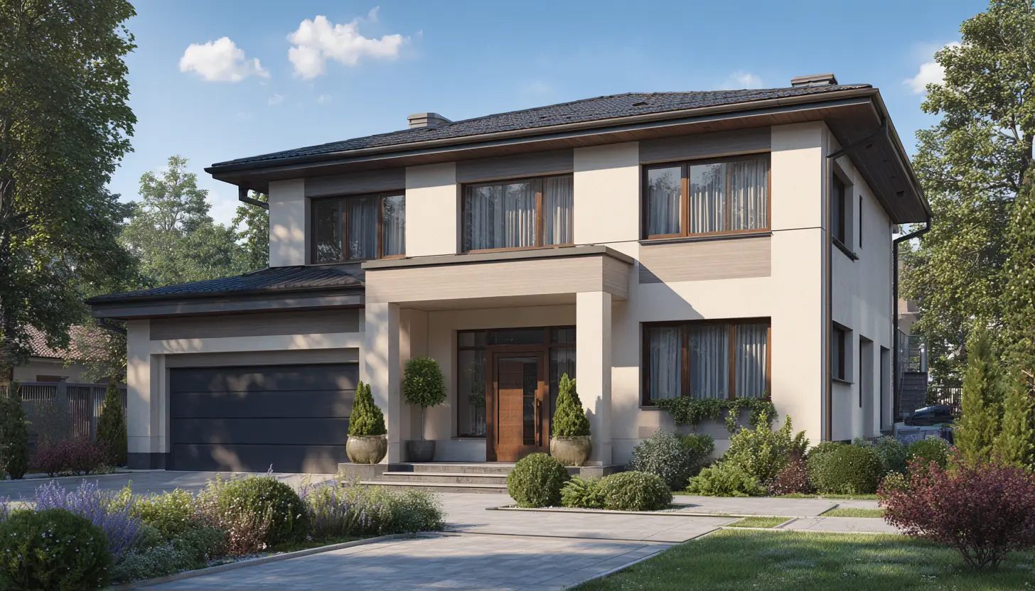 Une grande et magnifique maison